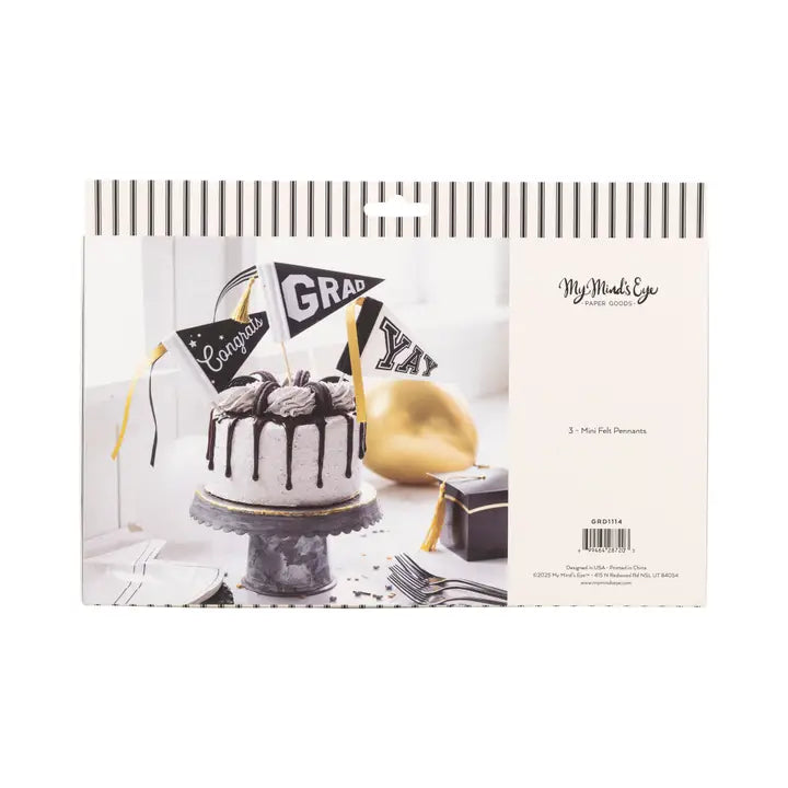 Mini Graduation Pennant Set