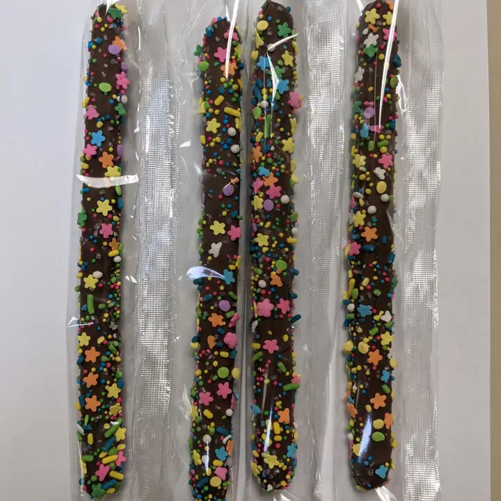Easter Chocolate Pretzel Rods
