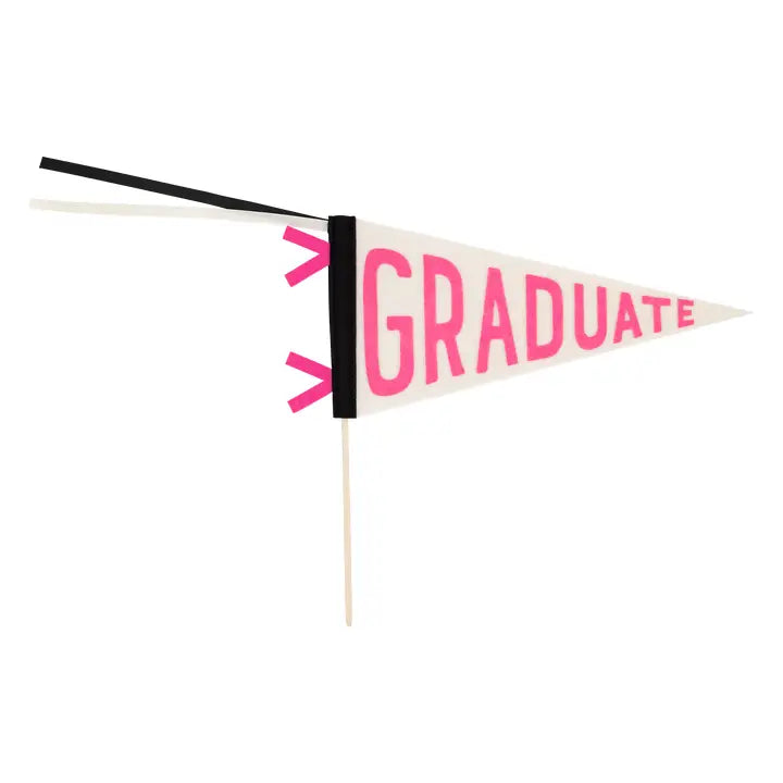 Pink Graduate Pennant