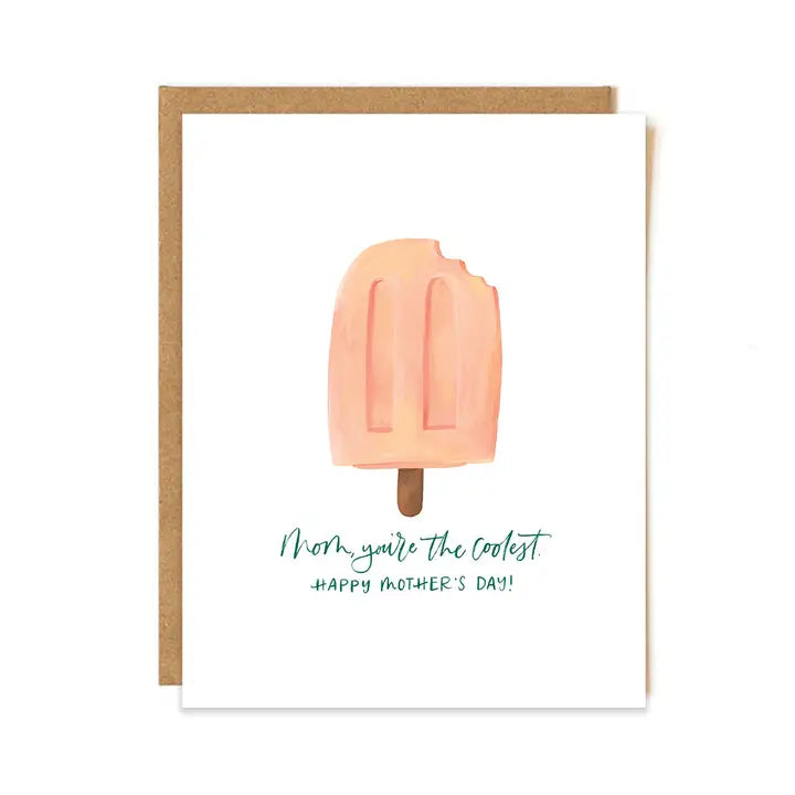 Popsicle Mother's Day Card